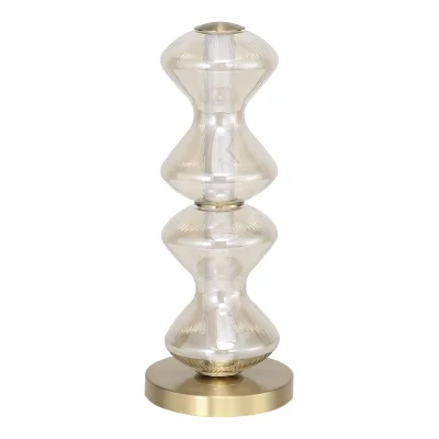 Прикроватная лампа ST-Luce золото/коньячный LED 1*12W 3000K SPINE_2