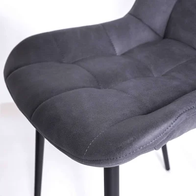 Стул AV 405, графитовая замша Kiprus 13/черный_8