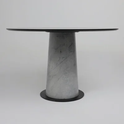 Стол AV 1317, HPL+МДФ, нераздвижной 1200 Мрамор Марквина синий/черный_10