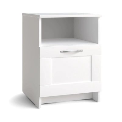 Тумба прикроватная СИРИУС, белая (2.02.03.010.1 RU) фотография