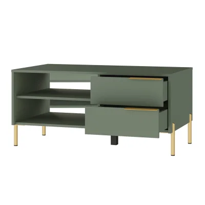 Н.м. "SIENA" стол журнальный LAW2S, к.Дымчатый зеленый/ф.Дымчатый зеленый+Дуб вотан_3