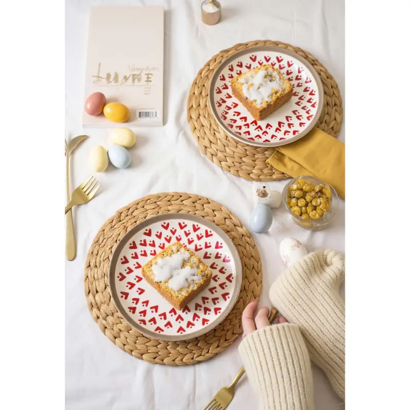 Блюдо LOVE PRINT, керамика, красный принт, d21,5*2,8см_preview_18