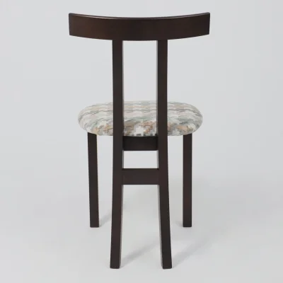 Стул КОНГО, шенилл, Pixel sand 10653/темный бук_8