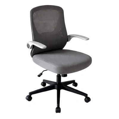 Кресло рабочее (поворотное) DELTA, серый фотография