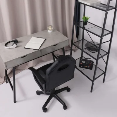 Кресло поворотное WEB, ECO, черный+серый_6