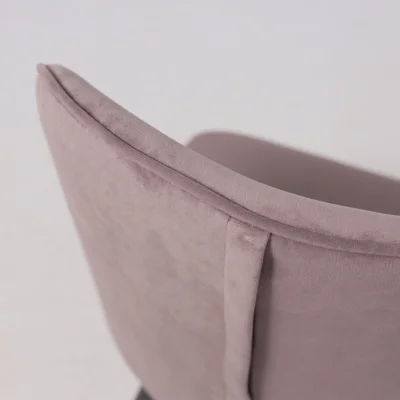 Кресло поворотное КАВРУС U-R, Nessi Dove 05, серо-коричневый велюр/черный_13