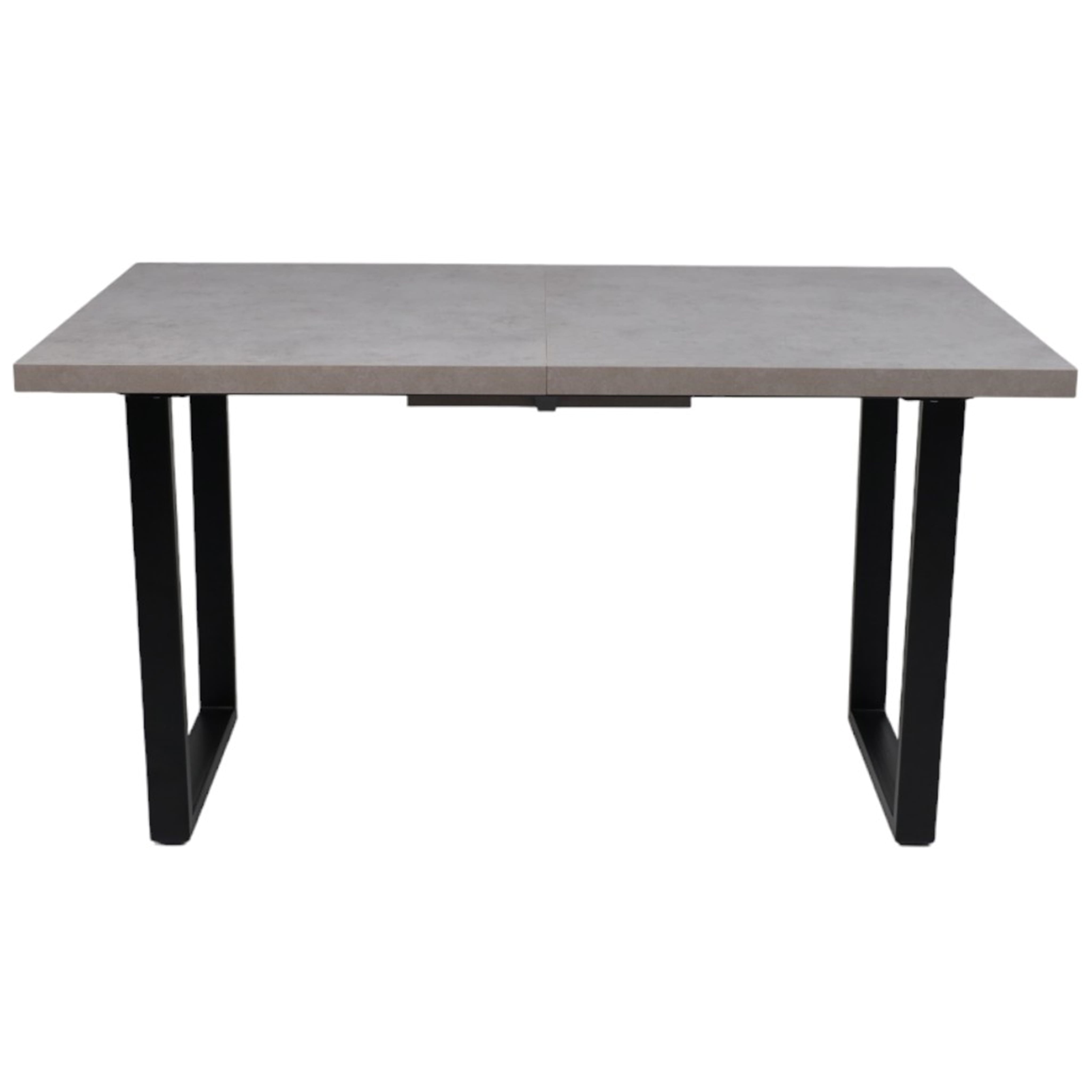 Стол FIT 120 раздвижной, 1200(1600)*800, Бетон светлый/Черный_preview_15