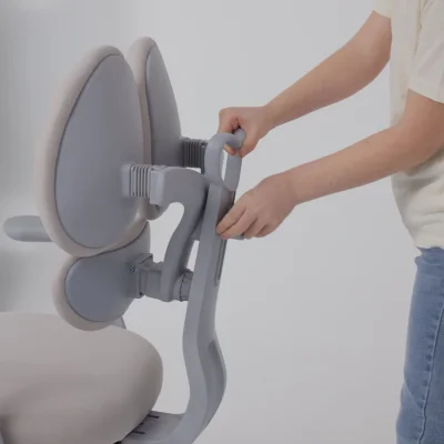 Кресло поворотное LEO, ткань, серый_8