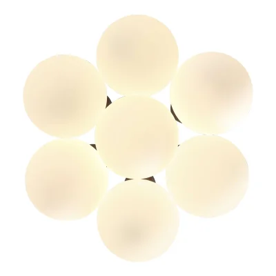 Светильник подвесной ST-Luce Черный/Белый G9 7*5W 4000K CORK_8