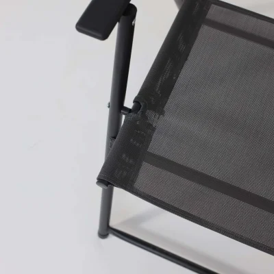 Кресло складное садовое HALO, серый/черный_7