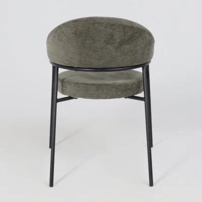 Кресло AV 350, изумрудный шенилл Римини 09/черный_8