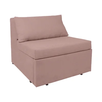 Кресло для отдыха Такка Velutto 22, капучино (черные опоры) фотография