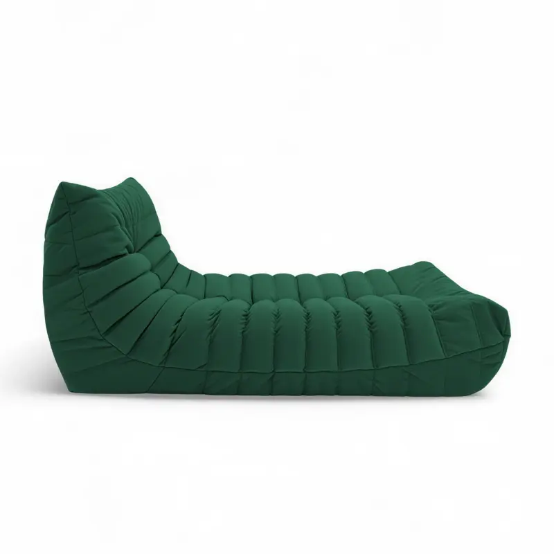 Бескаркасное кресло-шезлонг Француз BeanBag 90*35 / микровелюр, Джунгли_preview_2