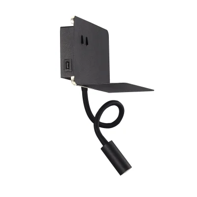 Светильник настенный ST-Luce Черный/Черный LED 2*3W 4000K Настенные светильники_15