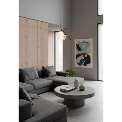 Светильник AMBER-L, потолочный, LED, черный_3