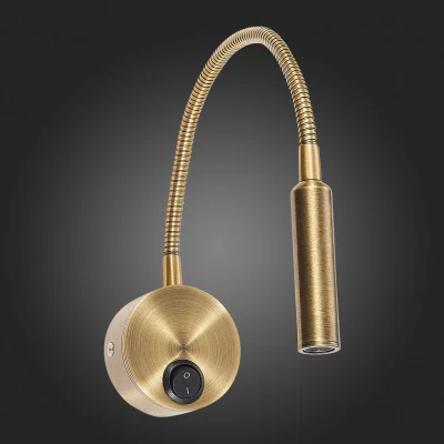 Светильник настенный ST-Luce Бронза/Бронза LED 1*3W 3000K Настенные светильники_5