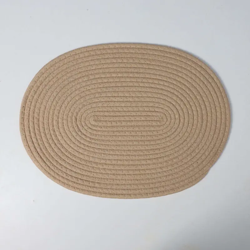 Подставка сервировочная KNOT, овальная, бежевый, 40*30см_preview_2