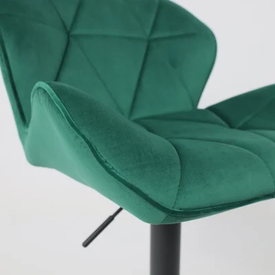 Кресло BERLIN, зеленый велюр HCJ-18/черный_14