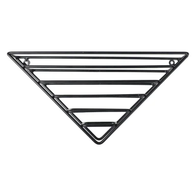 Полка навесная KLIO, черная фотография