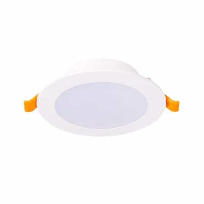 Св-к встр. Белый LED 1*8W 3000K 640Lm Ra80 110° IP20 D120xH30 220-240V Встраиваемые светильники_6