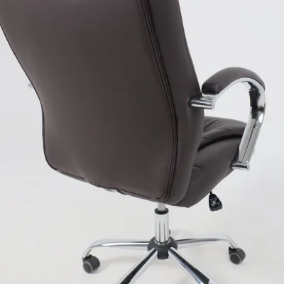 Кресло рабочее, поворотное RICHARD, коричневый_39