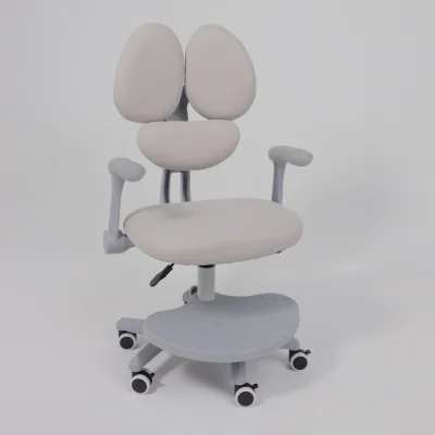 Кресло поворотное LEO, ткань, серый_23