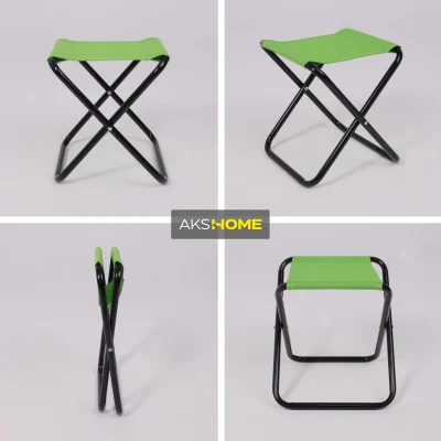 Табурет складной ANGLER,  зеленый_3