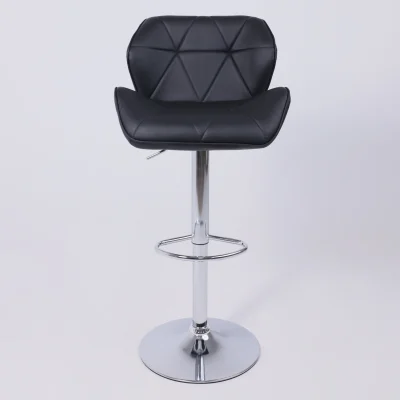 Кресло BERLIN, экокожа, черный/хром_10