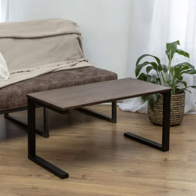 Стол журнальный BOX-TABLE DD, дуб мореный/черный_3