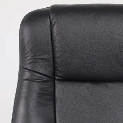 Кресло поворотное KING A, мультиблок, натуральная кожа, черный_9