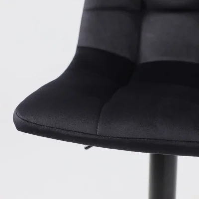 Кресло барное РОЙ GB, Seven 035 черный велюр/черный_18