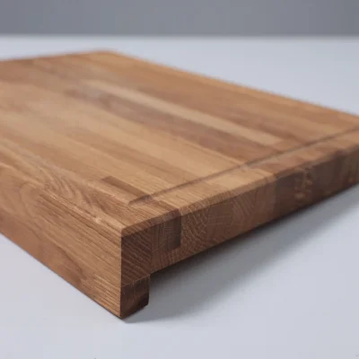 Доска разделочная с упором ДР14-Д, 40*30*2см, дуб_10