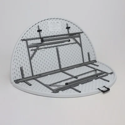 Стол складной Table AKS тип 10, белый (D152х74)_14