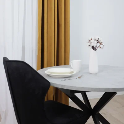 Комплект штор "Канвас" 1,5+1,5х2,7м  на ленте, цвет золотистый беж (арт.906-200)_3