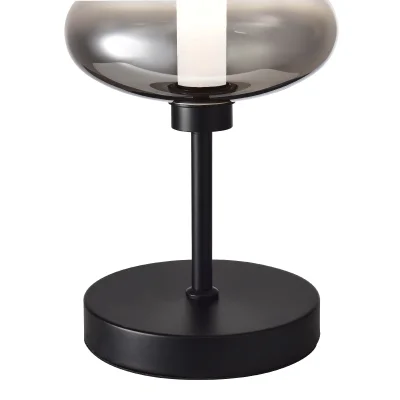 Прикроватная лампа ST-Luce Черный/Дымчато-Серый LED 1*18W 3000K PERLINA_5