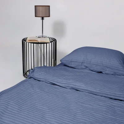 Простыня на резинке 180*200*20см Синий (перкаль 6793-17)_5