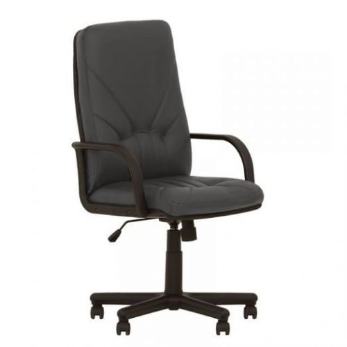 Компьютерные кресла - Кресло Комо В пластик С73, серый