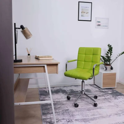 Стул барный ROSIO, 2, поворотный, (светло-зеленый)_3