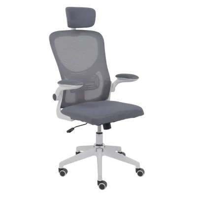 Кресло рабочее STEVE, серый/белый фотография