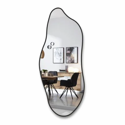 1500*620 зеркало  с шлиф.кромкой и УФ-печатью (черный), Д-114 фотография