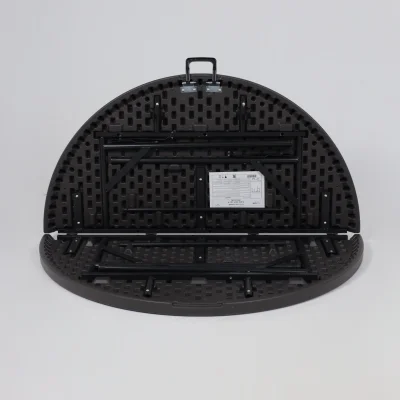 Стол складной Table AKS тип 9, темно-серый (D122х74)_8