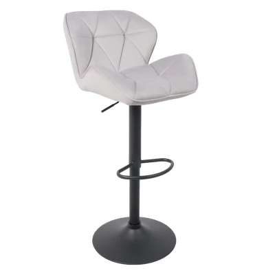 Кресло BERLIN, серый велюр HCJ-37/черный фотография