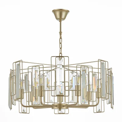 Светильник подвесной Шампань/Прозрачный E14 7*40W GIANO_6