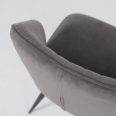 Стул MICHAEL-R1 360, b28 ANTRACITE LUX\черный_12