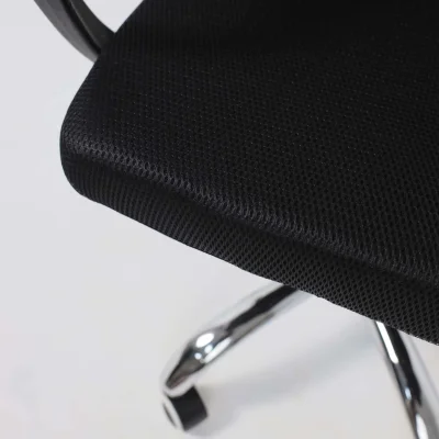 Кресло рабочее CONSUL NEW, ткань/сетка, черный (с подголовником)_18