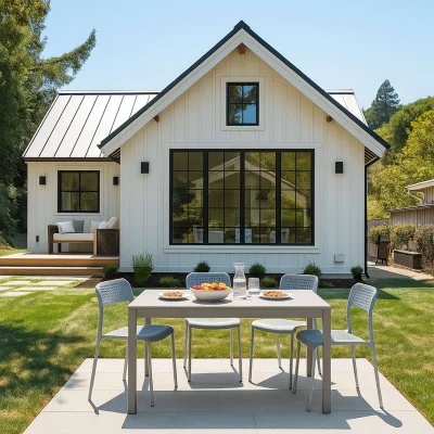 Стул JOY, серый/белый, ECONOM_3