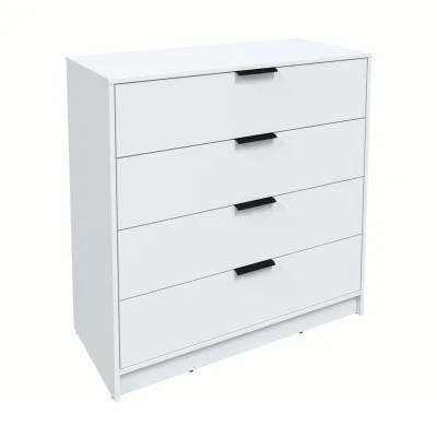 Комод КОНЦЕПТ КТ-К100, к.Белый/ф.Белый  (В1020хШ1000хГ451мм)_3