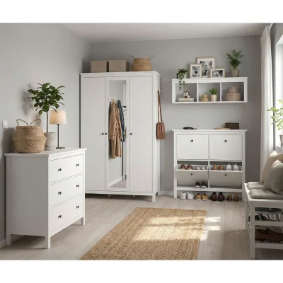 Прихожая Сага, белый. Комплект №2_2