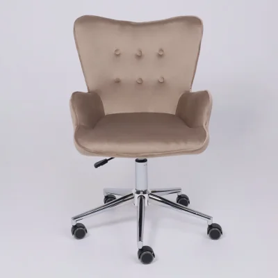 Кресло поворотное BELLA, велюр/бежевый_2