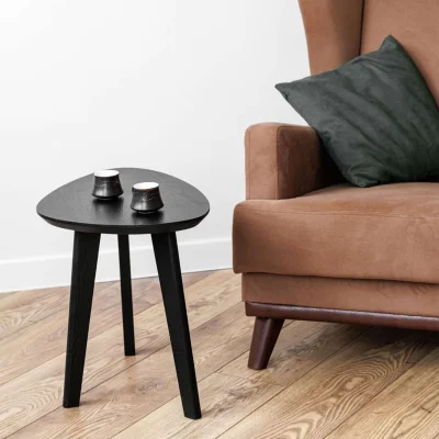 Стол журнальный DROOP-45, дуб черный/черный_5